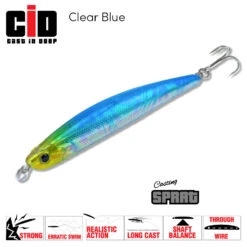 CID Casting Sprat 80 23 CID Casting Sprat 80 -Fishing Equip Store CIDClearBlueSprat