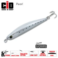 CID Casting Sprat 80 19 CID Casting Sprat 80 -Fishing Equip Store CIDSpratPearl
