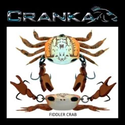 Cranka Crab 9.5g -Fishing Equip Store CrankaCrab65mmGlowCrab
