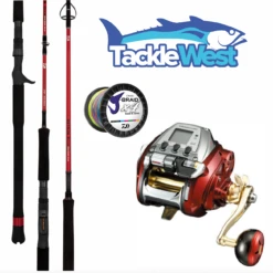 Daiwa Seaborg 500 Demon Blood Combo