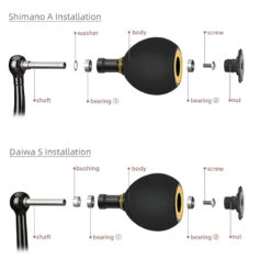 Gomexus EVA Power Knob 38mm -Fishing Equip Store EA38installation 800x 3f9e06ec 0f20 4e6b a8c2 e9b71f66cceb