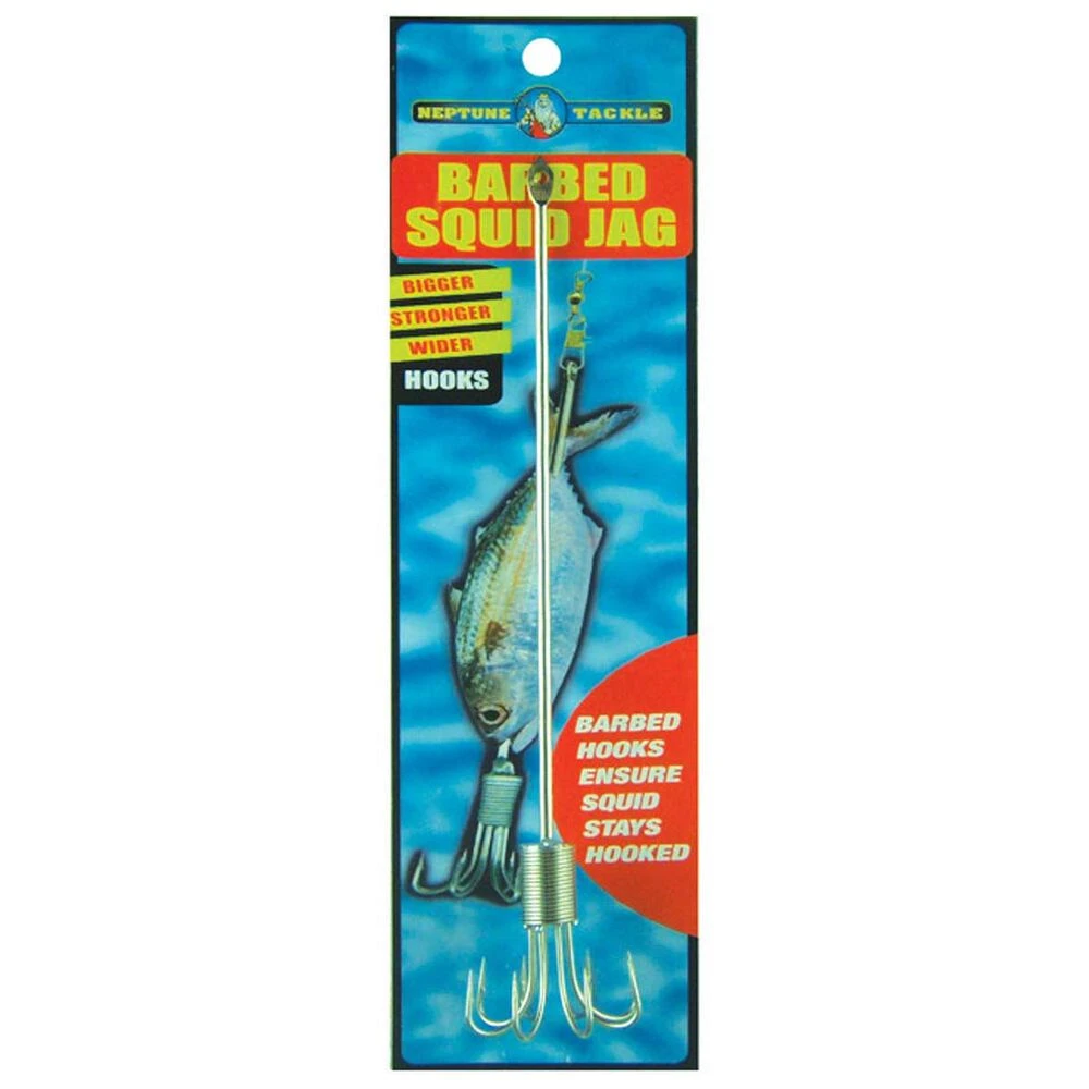 Neptune Squid Jag Barbed Large 3 Neptune Squid Jag Barbed Large