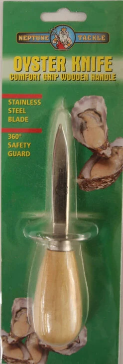 Neptune Oyster Knife Wooden Handle