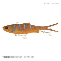 Samaki Vibelicious 125mm 25 Samaki Vibelicious 125mm -Fishing Equip Store Samaki Vibelicious 125mm Pearl Shrimp