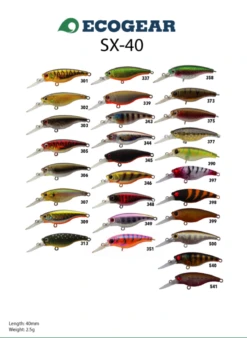 Ecogear SX40F -Fishing Equip Store ScreenShot2021 11 15at4.43.21pm